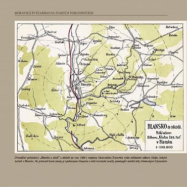 Náhled Moravské Švýcarsko na starých pohlednicích