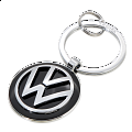Troika klíčenka - logo VW (kovová, mix barev)