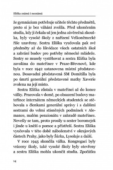 Náhled Eliška známá i neznámá