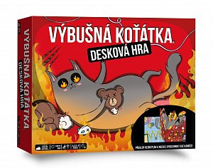 Výbušná koťátka: Desková hra