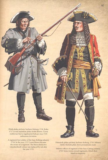 Náhled Stejnokroje vojáků sloužící v habsburské armádě v letech 1618-1918