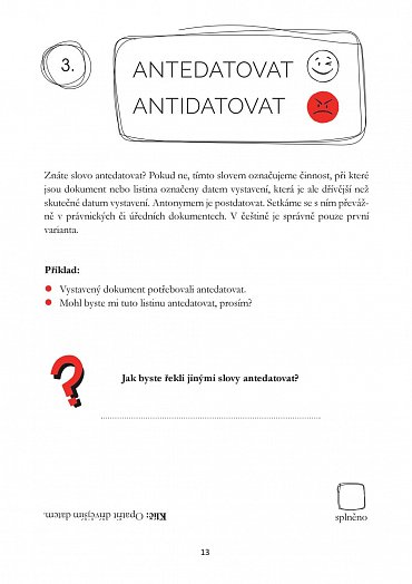 Náhled 100 perliček pro (ne)milovníky češtiny