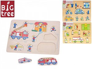 Vkládačka dřevěná záchranné složky 3 druhy