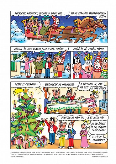 Náhled Zábavné příběhy Čtyřlístku 1998