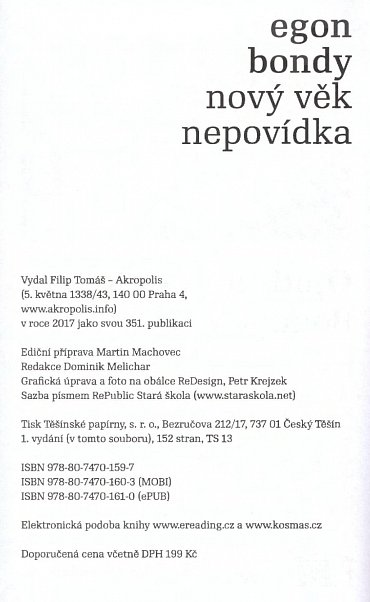Náhled Nový věk - Nepovídka