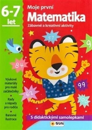 Moje první matematika 6-7 let - s didaktickými samolepkami