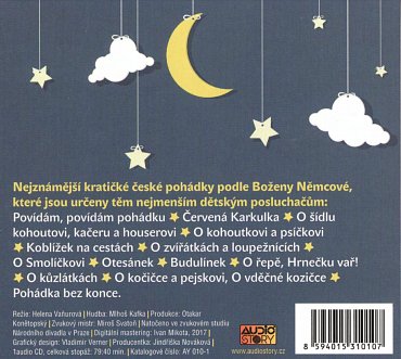 Náhled Pohádky pro nejmenší - CD