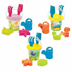 Písková sada IML transparetní s konvičkou