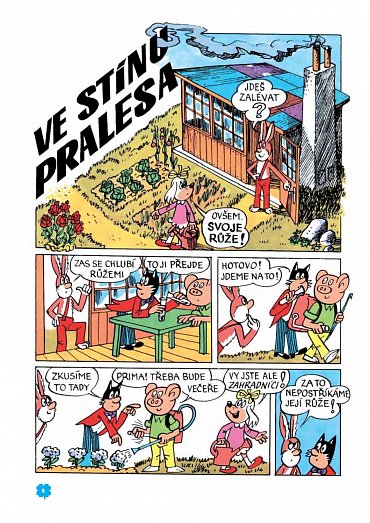 Náhled Proslulé příběhy Čtyřlístku 1974 - 1976 / 3. velká kniha