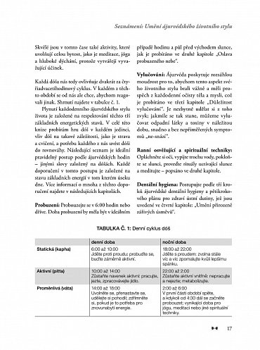 Náhled Moudrost ájurvédského životního stylu - Ucelený recept na optimalizaci zdraví, předcházení nemocem