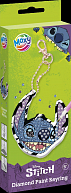 Diamantové malování Stitch - výroba klíčenky