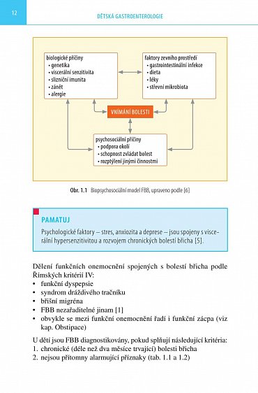 Náhled Dětská gastroenterologie pro praxi