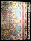 Zápisník s gumičkou A4 210x290 mm mayské ornamenty