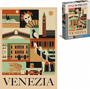 Puzzle Style in the City: Benátky 1000 dílků