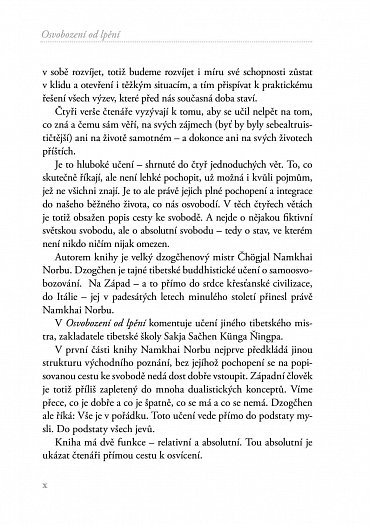 Náhled Osvobození od lpění - Klasické buddhistické rady z pohledu dzogčhenu