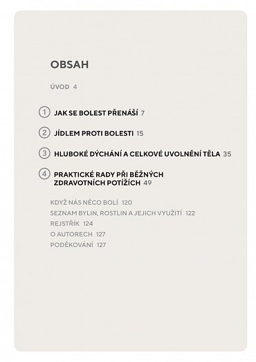 Náhled Přírodní léky na bolest - Zbavte se bolesti pomocí přírodních léků a cvičení