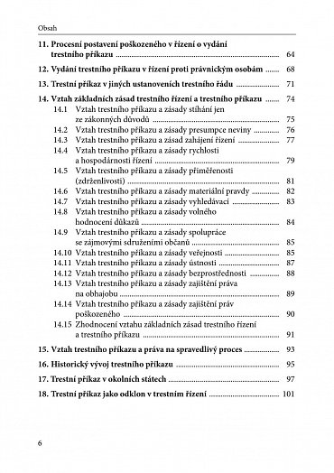 Náhled Trestní příkaz