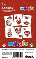 MAGIC papír šablony na malování GEOMETRI, 1.  vydání