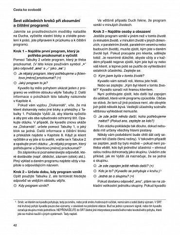 Náhled Cesta ke svobodě - Vyčištění záznamů vaší duše