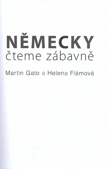 Náhled Německy čteme zábavně - zrcadlový text