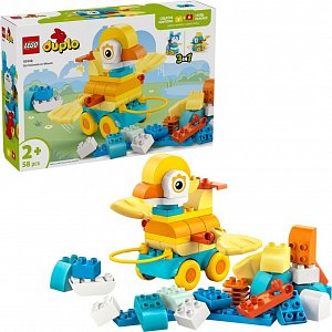 LEGO® DUPLO® 10448 3 v 1: Zvířátka na kolečkách