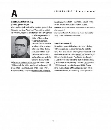 Náhled Lexikon ČSLA - Svazy a svazky