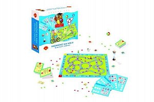 Bezpečně na kole: řidičský průkaz - naučná hra v krabici