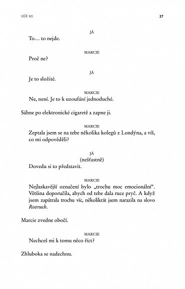 Náhled Věř mi, 1.  vydání