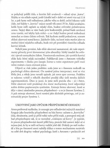 Náhled Myšlení, rychlé a pomalé