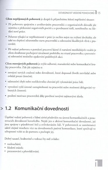 Náhled Jak vést rozhovory s podřízenými pracovníky - Výběrové, hodnoticí, obtížné a rozvojové pohovory