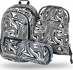 BAAGL Set 3 ks Core - Mixture (batoh, penál, sáček)