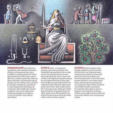 Náhled Orbis pictus - Svět v obrazech pro nejmenší II. s obrázky Václava Sokola / podle vydání z roku 1883