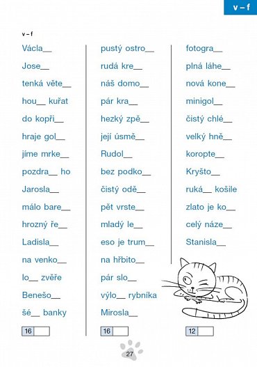 Náhled Pravopisné pětiminutovky pro 2. ročník