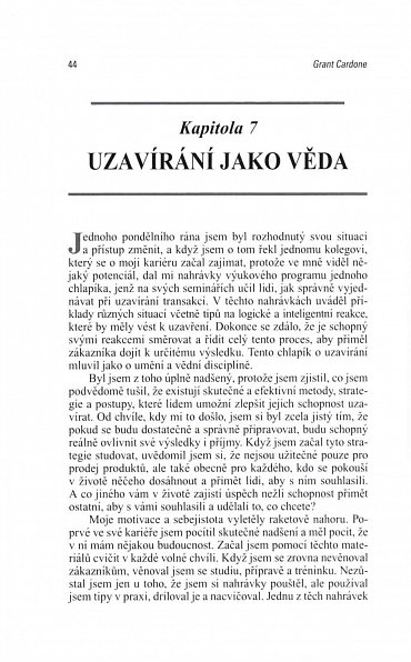 Náhled Uzavírání: příručka profesionálního prodejce