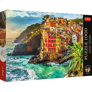 Puzzle Premium 1000 dílků  - Město Riomaggiore, Itálie