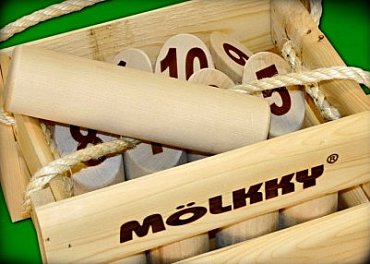 Náhled Dřevěné kuželky Molkky