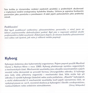 Náhled Zápisky začínajícího kyborga