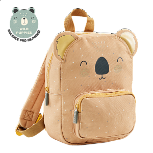 Miquelrius mini batoh Wild puppies, koala, 5 l, 2 kapsy, rPET, mix barev