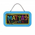 Neonová cedulka se jménem - Matyáš