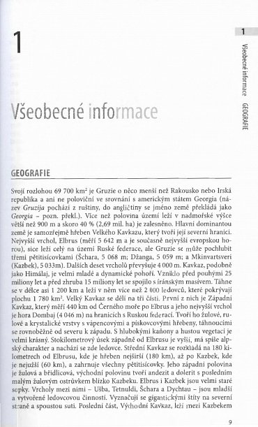 Náhled Gruzie - Turistický průvodce