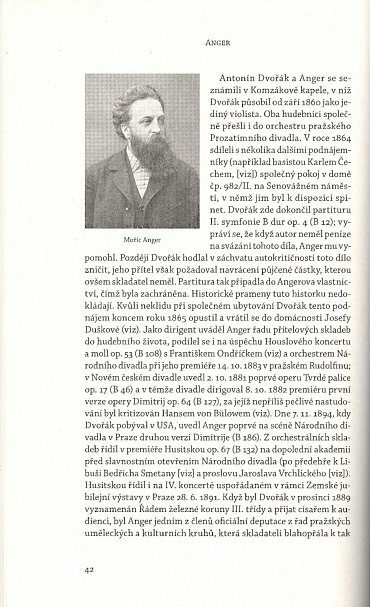 Náhled Antonín Dvořák - Reflexe osobnosti a díla. Lexikon osob