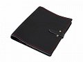 Kožený diář A5 s nýty/černý