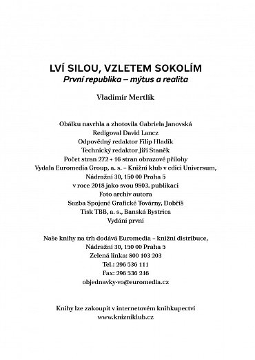 Náhled Lví silou, vzletem sokolím