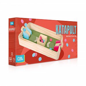 Katapult - Dřevěná stolní hra