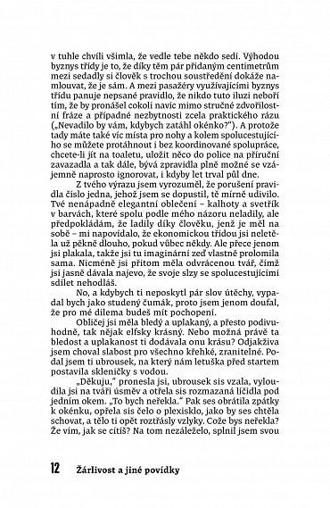 Náhled Žárlivost a jiné povídky