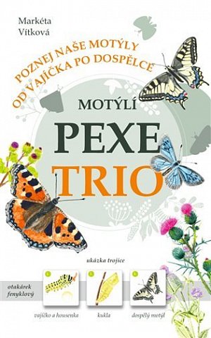 Motýlí pexetrio - Poznej naše motýly od vajíčka po dospělce