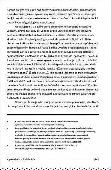 Náhled V panelech a bublinách - Kapitoly z teorie komiksu