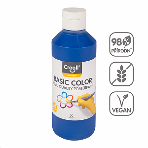 Creall temperová barva, 250 ml, tmavě modrá