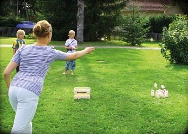 Náhled Dřevěné kuželky Molkky