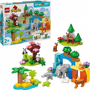 LEGO® DUPLO® 10446 Rodinky divokých zvířat 3 v 1